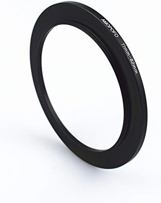 77mm-82mm Fém Gyűrű/77mm, hogy 82mm Step-Up Gyűrű a Szűrők Készült,CNC Megmunkált Matt Fekete Galván Befejezni,Kompatibilis