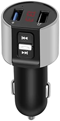 KJHD Dual USB Autós Töltő Gyors Töltés FM Bluetooth Kihangosító 5.0 Autóskészlet Audio Aux Modulátor Feszültség Digitális