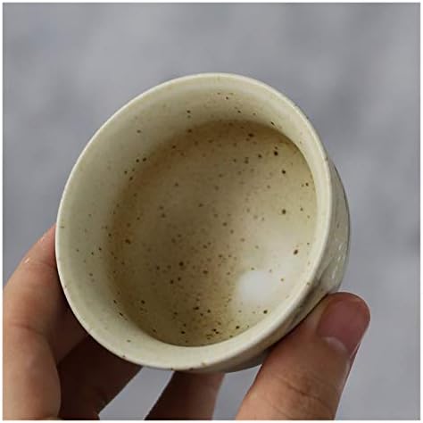 Kerámia Teáscsésze Hegy Kézzel készített Tea Csésze Kínai Kung-Fu-Kupa 70 ml (Szín : Zöld)