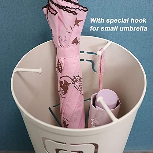 LXDZXY Esernyő Áll,Kerek Szabadon Álló Esernyő tartó, Kényelmes, Praktikus, Modern Egyszerűség, Fém esernyőtartó, helytakarékos, a