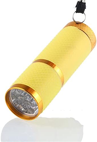 Meitawilltion 9 LED Kis Világító Lámpa Köröm,a kis Köröm UV Szárító, Zselés Köröm lengyel,Hordozható Lámpa Köröm Sárga