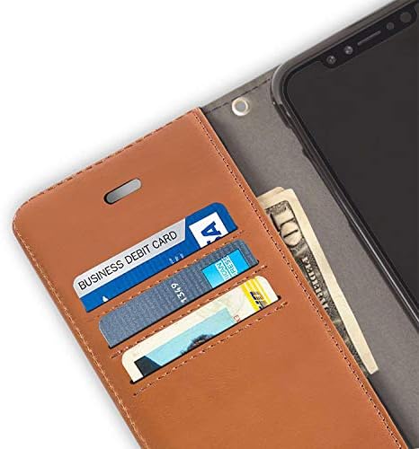 SafeSleeve EMF Védelem Anti Sugárzás iPhone Esetében: iPhone 13 Pro Max RFID Kártya Tartóját Blokkolja a Mobiltárca, Állítható Állvány