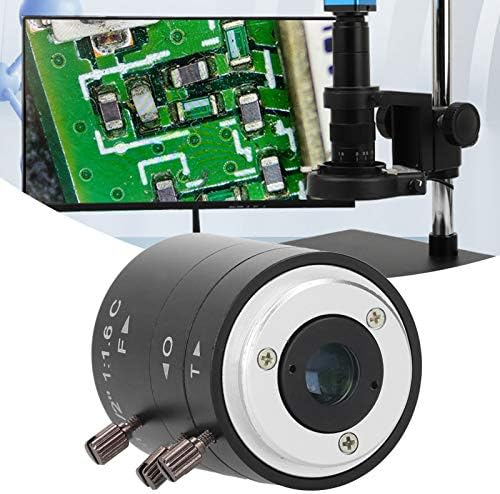 Fournyaa Cctv Lencse, Kp-0612 3Mp 6-12Mm Kamera Lencséje, a C-Mount Ipari Mikroszkóp Tiszta Képeket F 1.6 Relatív Nyílás