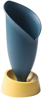 BLMIEDE Konyhai eszköz Birtokosa Pulton Evőeszközökkel Szárító Állvány Evőeszközök Evőeszközökkel Caddy Kockás Szövet Töltő (Kék, Egy