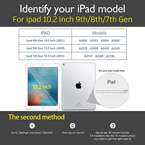 Gexmil Bőr Ipad 10.2 esetben 2021/2020, Marhabőr Tok Fedelét az Új iPad 9./8./7. Gen Valódi Bőr az esetben Is érvényes, hogy az iPad