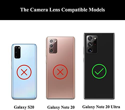 LOZOP 3 Db Hátsó Kamera Objektív Üveg Csere Ragasztó Kompatibilis a Galaxy Note 20 Ultra a Javítás Eszközöket, valamint Szerelési