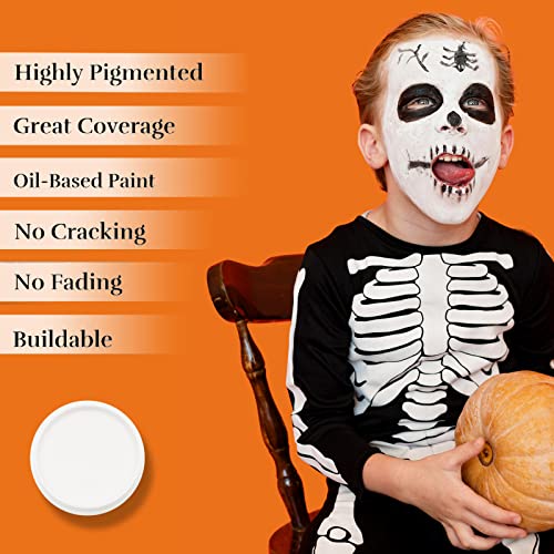 Halloween-Smink Arc, testfesték - Szakmai SFX Smink Készlet Különleges Hatások Szellem Csontváz, a Felnőtt Teljes Lefedettség Cosplay Hulla