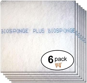 23 x 23 BioSponge plusz levegő szűrő utántöltő (6 darab) Egy év kínálat