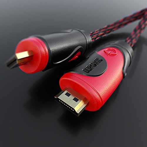 Duronic HDC03 HDMI Kábel 16.5 ft /5m – 2.0 nagysebességű 4K 2160p 3D Ultra HD 16.5 méter /5 Méteres HDMI Kábel Ethernet - Kompatibilis