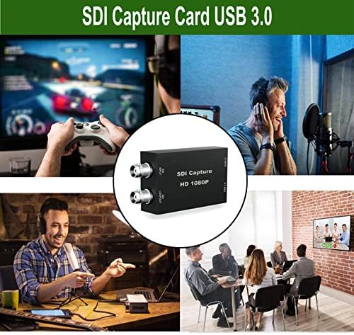 SDI Capture Kártya, 1080P SDI, hogy USB 3.0-val SDI Loopout Video Capture Kártya, SDI-USB Adapter digitalizáló Kártya