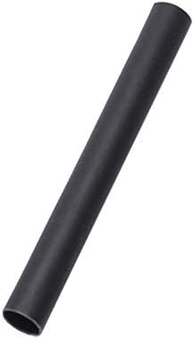 AREPÁT Wire Wrap Hüvely 2 mm Átm 30mm Hosszú Hő Zsugorodó Cső 280pcs Fekete