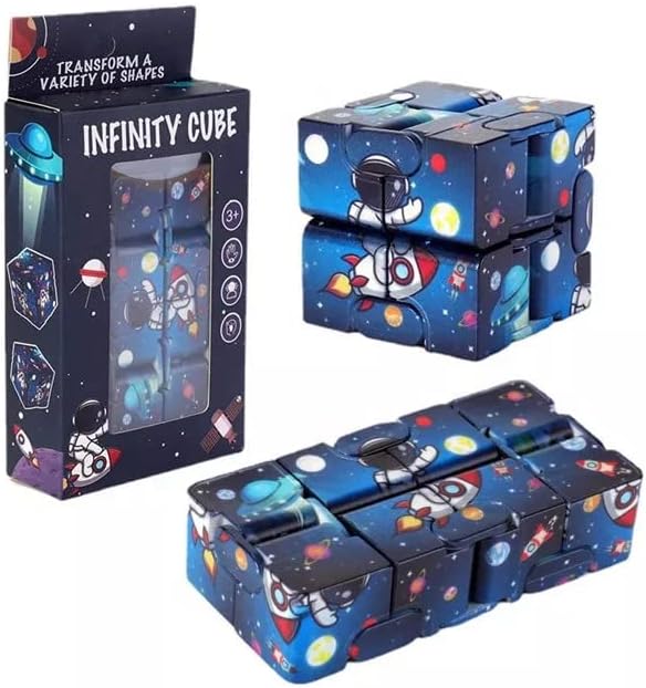 Űrhajós Infinity Kocka Zsebében Puzzle Korlátlan Enyhítésére Stressz, Szorongás, valamint Dekompressziós Asztal Játék Infinity Kocka