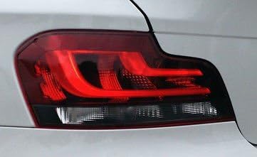 BMW E82 E88 1 Sorozat Európai Fekete Vonal hátsó lámpák Nem Xenon Típusa 2012+