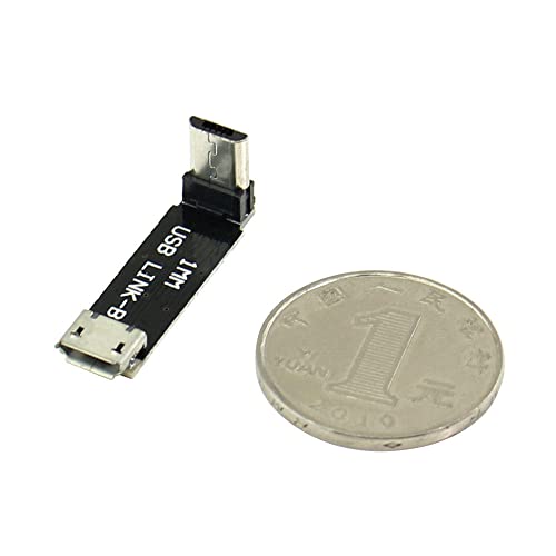 L-Típusú Adapter Lemez Micro USB Adapter-Testület a FPV Racing Drón Paraméter Beállítása Kiterjesztése Rendszám Tábla