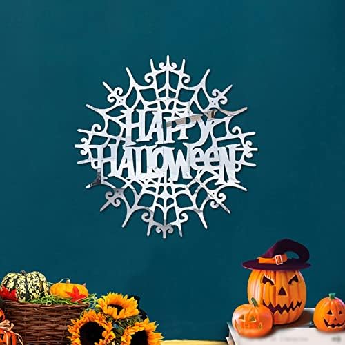 Boldog Hellooween Halloween Dekoráció, Akril Matrica, Öntapadó Holiday Party Dekoráció Fali Matricák Halloween Fal Dekorációs