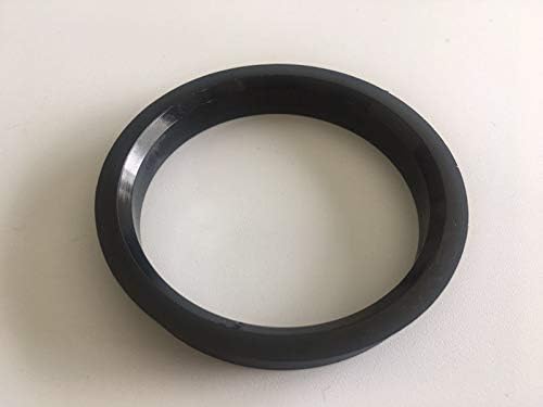 NB-AERO (Pack 4) Polycarbon Hub Központú Gyűrűk 70.4 mm OD, hogy 67.1 mm ID | Hubcentric Középső Gyűrű Illik 67.1 mm Jármű Hub 70.4