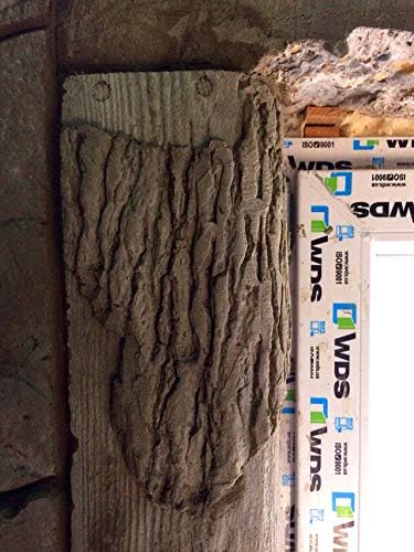 Poliuretán függőleges bélyegző WOODY KÉREG | Textúrázás Minta Dekoratív Beton Cement Impresszum Textúra Bélyegzés, 275 х 131 mm