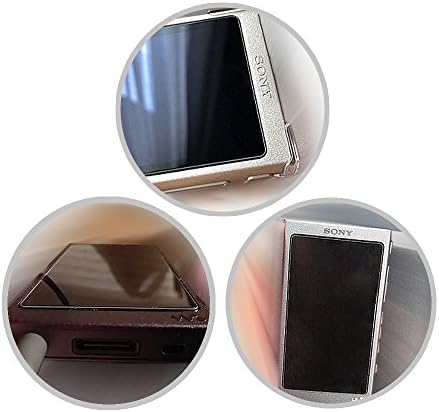 AKWOX [Pack 3 Edzett Üveg kijelző Védő fólia Sony NW-A45, [0,3 mm 2.5 D nagyfelbontású 9H Hardnessm] képernyővédő fólia Sony NW