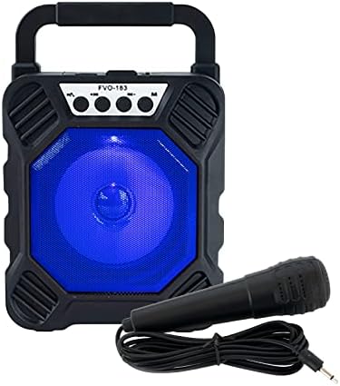 2j602r Új Bluetooth Hangszóró, Mikrofon, Külső Bluetooth-Mélynyomó Hangszóró Király RGB Világító Fény Hatása Vezeték nélküli Blu