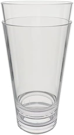 WEXINHAO 18 grammos Műanyag Poharak Újrafelhasználható készlet 6, Törhetetlen Víz Forgatagban, Törhetetlen Poharak Inni, BPA-mentes, Tartós,