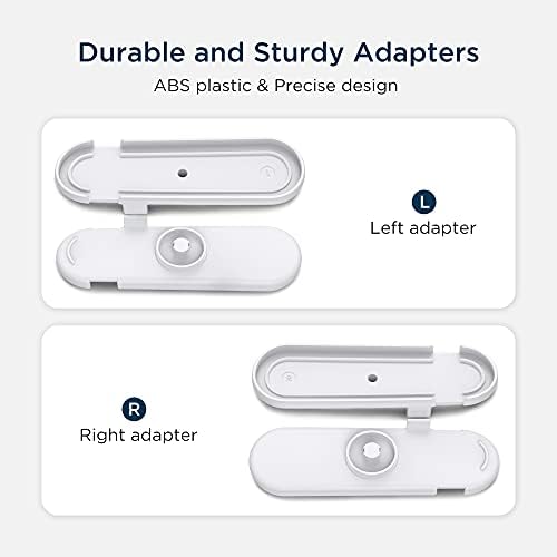 KIWI design Deluxe Audio Heveder Adapter Készlet Kompatibilis a Quest 2 Tartozékok (Nem 3D Nyomtatott, Nem Tartalmazzák A Fej Heveder