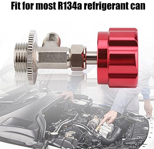 DEALPEAK Autó M14 1/4 Hűtőközeg Érintse meg az Adagoló Szelep Sörnyitó az R134a Hűtőközeg