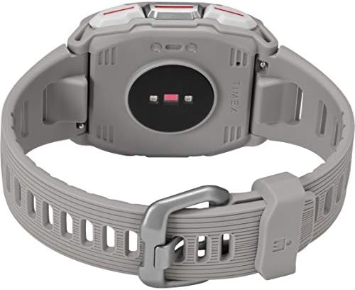 TIMEX IRONMAN R300 GPS Smartwatch a pulzusszám, 41 mm-es – Világos Szürke színű, Szilikon Szíj
