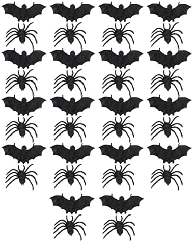 Toyvian Halloween Mini Pókok halloween díszek party kellékek halloween party kellékek, majd a Denevérek Dekoráció