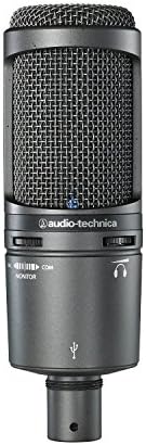 Audio-Technica AT2020USB Plusz Kondenzátor Mikrofon Pop Szűrő