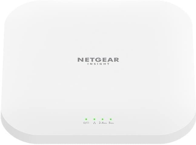 NETGEAR Felhő kezeli a Vezeték nélküli Hozzáférési Pont (WAX630E) - WiFi 6E Tri-Band AXE7800 Sebesség | Háló | MU-MIMO | 802.11 ax | Insight