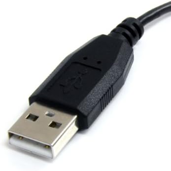 StarTech.com 3 ft / 91cm Micro USB Kábel - A-Bal Szög Micro B - Típusú USB-Egy - 90 Fokos Micro-USB B Típusú (M) - Fekete (UUSBHAUB3LA)