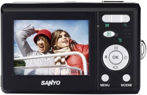 Sanyo S650 6 mp-es Digitális Fényképezőgép 3x Optikai Zoom
