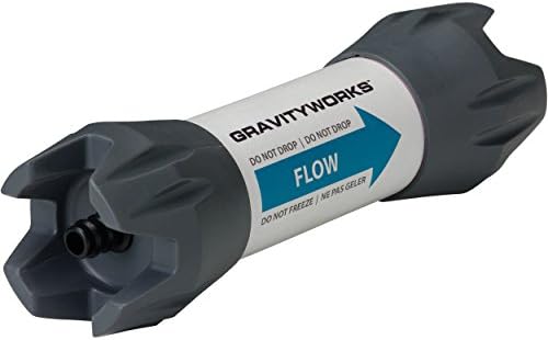 Kacsacsőrű GravityWorks Csoport Kemping Vízszűrő Rendszer, 2 Literes