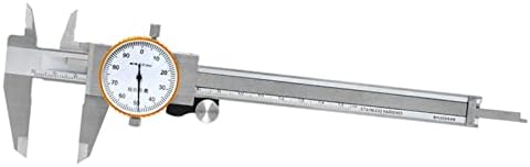 SMANNI 150 mm 0,01 mm Tárcsa Vernier Féknyereg Metrikus Nyomtávú Dupla Sokk-Bizonyíték Rozsdamentes Acél Precíziós Vernier Féknyereg