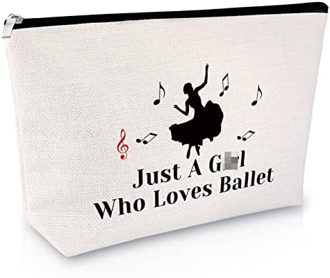 Balett Ajándék Nőknek Balett-Táncos Ajándék Smink Táska Balett Szerető Ajándék Kozmetikai Táska Elismerését Ajándék Balett Tanár Jubileumi