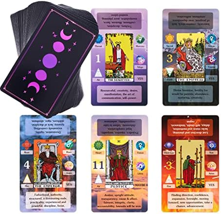 BWTY Tarot Kártyák Beállítása Útmutató a Könyv, illetve a 7 Csakra Kártyák. A tanulás Tarot Kártya Pakli Kezdőknek Jelentése
