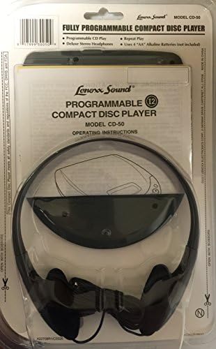 Lenoxx Hang Programozható Személyes cd-Lejátszó CD-50