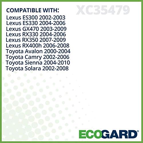 ECOGARD XC35479 Premium Kabin Levegő Szűrő Illik Toyota Camry 2002-2006, Sienna 2004-2010, Avalon 2000-2004, Solara 2002-2008 | Lexus