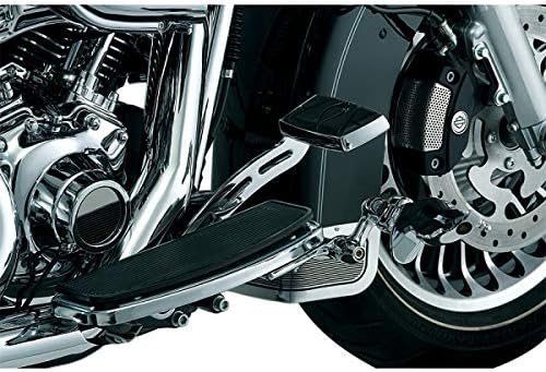 Kuryakyn 1027 Motoros Lábát Vezérlés Alkatrész: Kiterjesztett Gerenda fékpedált a 1987-2017 Harley-Davidson Motorkerékpár, Chrome , black