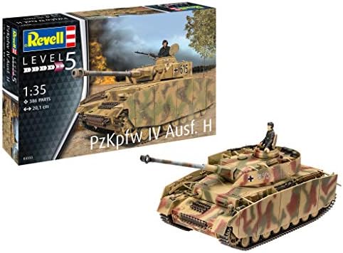 Revell 03333 Panzer IV Ausf. H, Műanyag Modell készlet