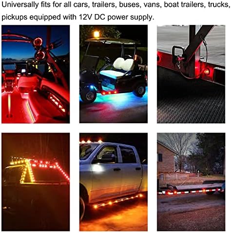 FXC 10x 3/4 Kerek LED-én jogosultságomat Fény Első Hátsó Oldalsó Helyzetjelző Mutatók Fény Teherautó, Autó, Busz, Pótkocsi Van