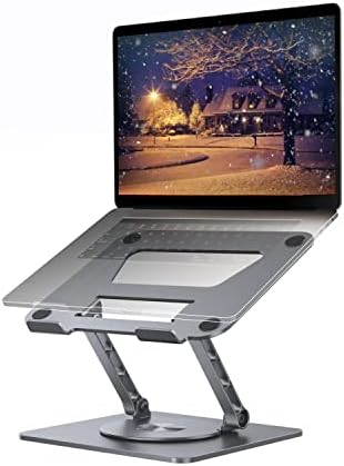 MCHOSE Laptop Állvány, Állítható Laptop tartó 360° Forgó Alap, Összecsukható Laptop Kelő Kompatibilis a MacBook Pro/a Levegő, a Felszíni