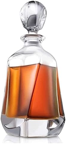 Derítő Meghatározott Whiskys Üveget Bor Palack Whisky Üveg Palack, 700Ml Kristály Palack Whisky Szemüveg, Tökéletes Otthon, Étterem,
