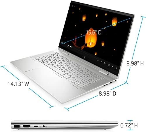 HP Envy X360 2-in-1 Laptop | 11 Intel 4 magos i7-1195G7 Processzor | 15.6 FHD 1920x1080 Érintse meg a Display | 16GB DDR4