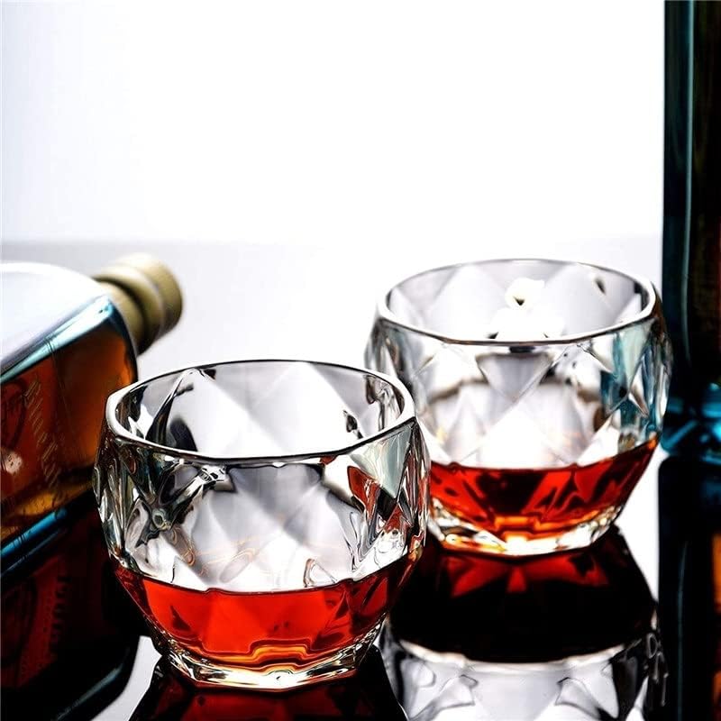 ZSEDP Whiskys Poharat, Készlet 6, 11 Oz, Szemüveg, Bourbon Szemüveg Koktélok Régimódi Ivás