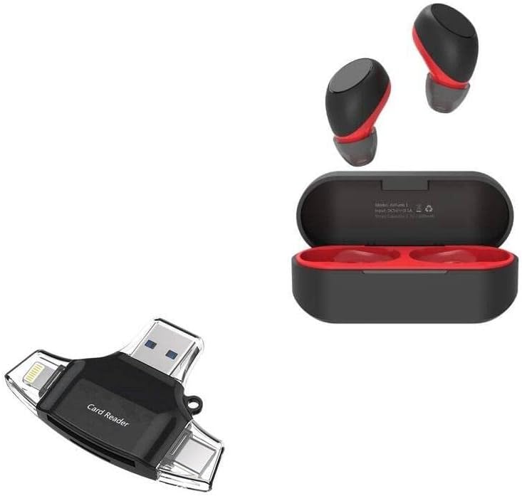 BoxWave Smart Modul Kompatibilis Micromax Airfunk 1 - AllReader SD Kártya Olvasó, microSD Kártya Olvasó SD-Kompakt USB-a Micromax
