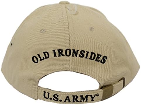 U. S. Army 1. Páncélos Hadosztály az Öreg Harcosnak Jelkép Lisenced Hímzett Sapka Kalap Bézs