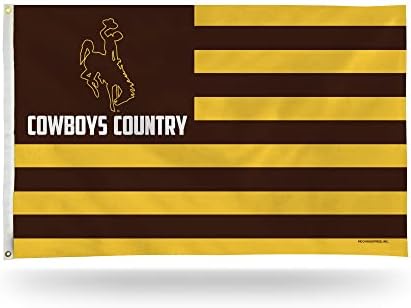 Rico Iparágak NCAA Ország 3 x 5' Banner Zászlót Egyoldalas - Beltéri vagy Kültéri - Home Dekor