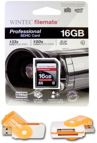 16GB Class 10 SDHC Nagy Sebességű Memóriakártya PANASONIC VIDEOKAMERA HDC-SD60K HDC-SX5BNDL. Tökéletes nagysebességű folyamatos