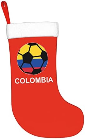 Waymay Kolumbiai Futball Karácsonyi Harisnya 18 Cm Xmas Lóg Zokni Klasszikus Ünnepi Dekoráció Harisnya